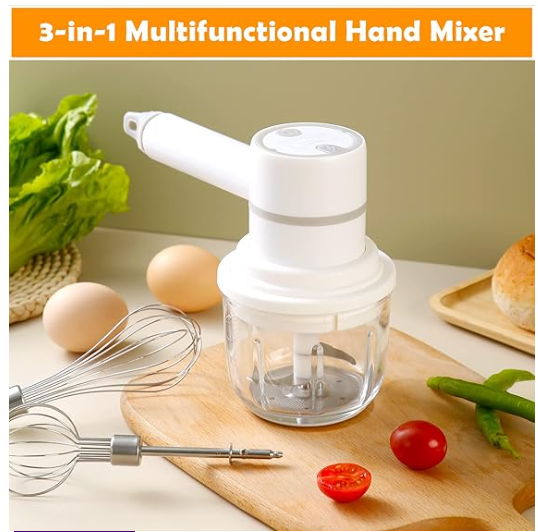 Wireless Electric Mixer